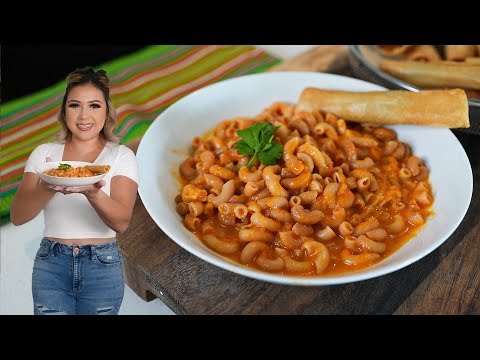 Mexican macaroni (sopa de coditos), from the video