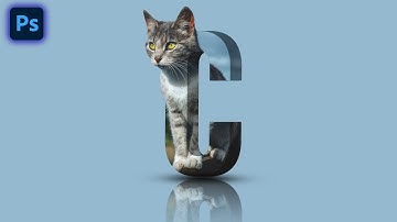 Text masking effect photoshop tutorial