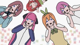 Gotoubun no Hanayome OP - PAINT Edition
