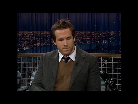 Ryan Reynolds on "Late Night with Conan O'Brien" - 12/3/04