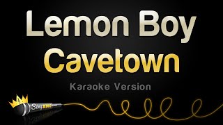 Video thumbnail of "Cavetown - Lemon Boy (Karaoke Version)"