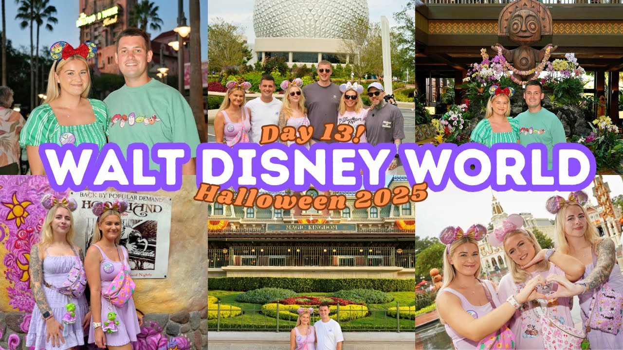 WALT DISNEY WORLD 🏰 День 13 ✈️ - Magic Kingdom, Epcot и Hollywood Studios • Октябрь 2025