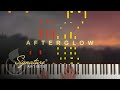 Afterglow ed sheeran piano cover  popsynth