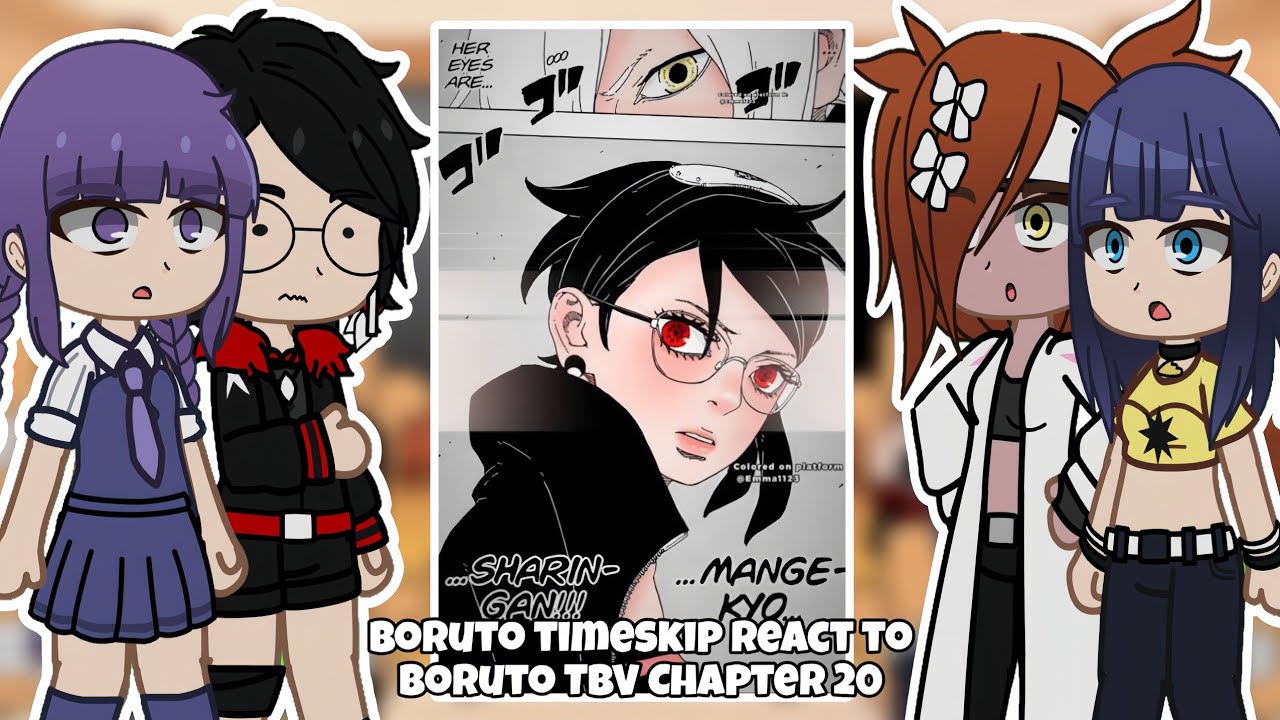 Boruto Timeskip React To Boruto Two Blue Vortex Chapter 20 - YouTube
