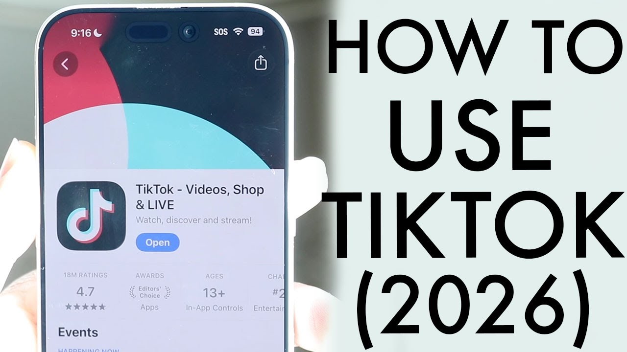 How To Use TikTok! (Complete Beginners Guide) (2026) - YouTube