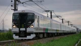 FHD 60p E257系 快速 篠ノ井線 篠ノ井-稲荷山