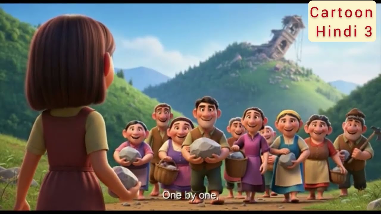 एक से शुरुआत, सबका निर्माण | cartoon video | kahani video | moral stories | Animated video