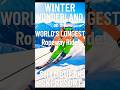 WINTER WONDERLAND | WORLD'S LONGEST | Ropeway Ride | #shorts