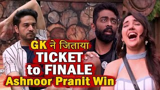Bigg Boss 19 Today Episode Promo Ticket To Finale Task Ashnoor and Pranit Win Contender ship BB19