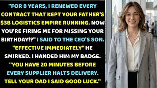 Fired for Missing a Birthday, I Froze a $3B Logistics Empire ♟️ | #CorporateChess