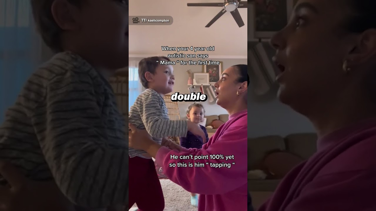 Autistic Son Says Mama For The First time 🥺❤️
