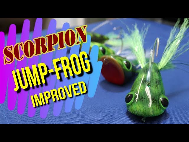 Scorpion Jump Frog, Making the perfect one for a silicon mold