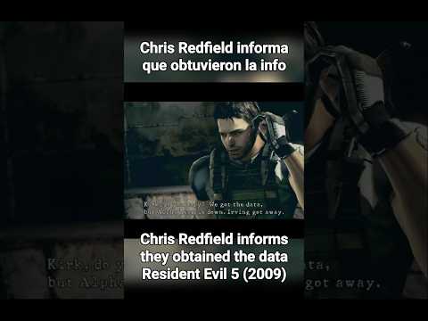 Chris Redfield informs they obtained the data #residentevil #chrisredfield