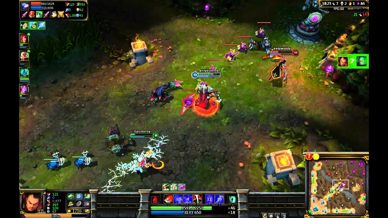 League of Legends Darius the Barbarian