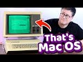 This apple ii is running mac os