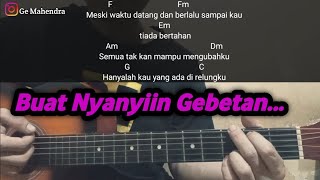 Kunci Gitar TAKKAN TERGANTI - Marcell |Chord Meski Waktu Datang & Berlalu Sampai Kau Tiada bertaha