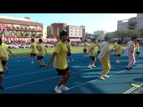 彰師附工112學年度校運會開幕典禮--控制科進場及表演