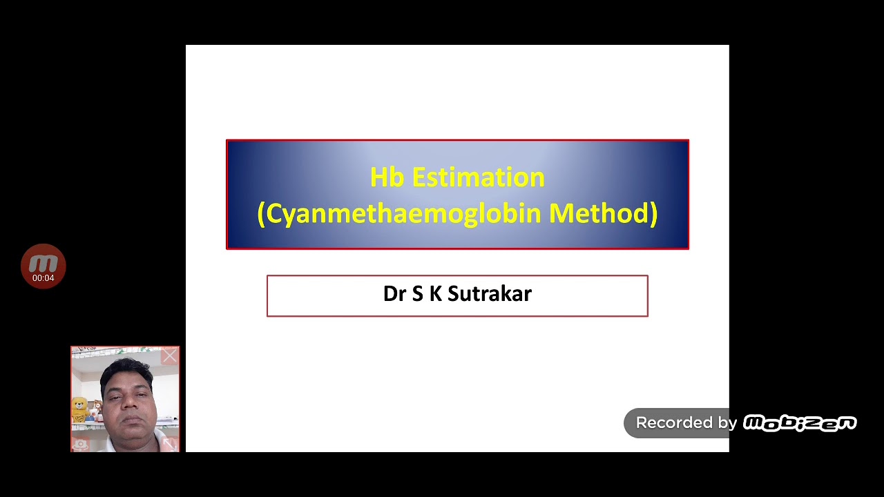 Hb Estimation Method Name