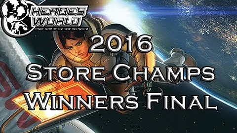 Android Netrunner LCG - Heroes World Store Championship 2016 - Winners Final