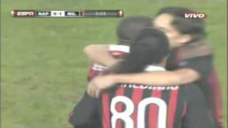 Napoli vs Milan 0-1 [Inzaghi 2'] [28/10/2009] http://es.justin.tv/mx_sports