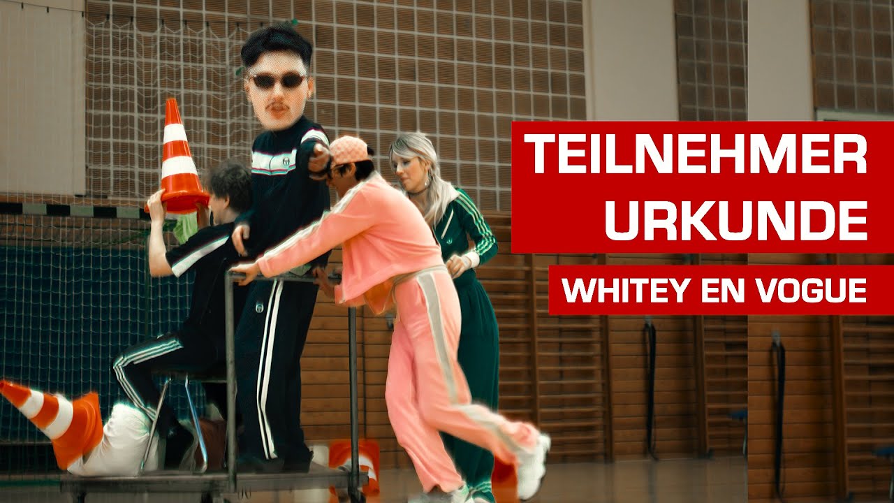 Whitey en vogue - Teilnehmerurkunde (prod. Robbensohn)