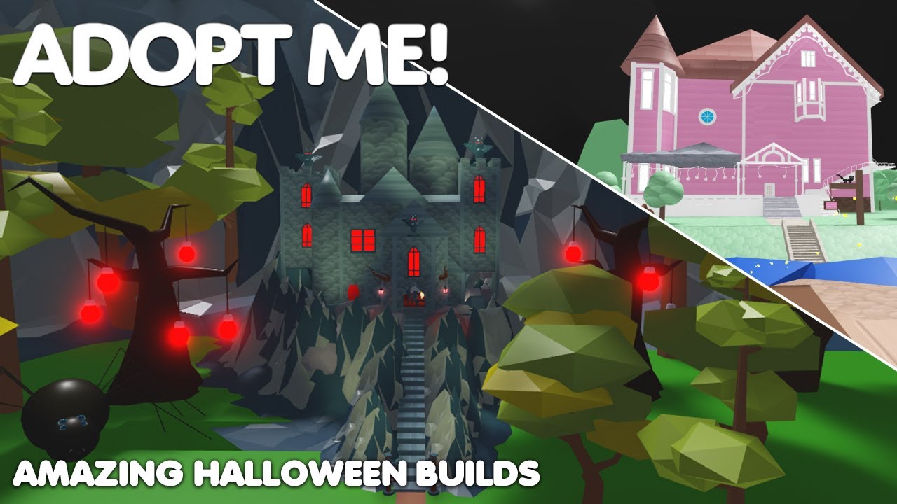 THESE are the MOST AMAZING Halloween BUILDS in ADOPT ME! MUST WATCH!! 