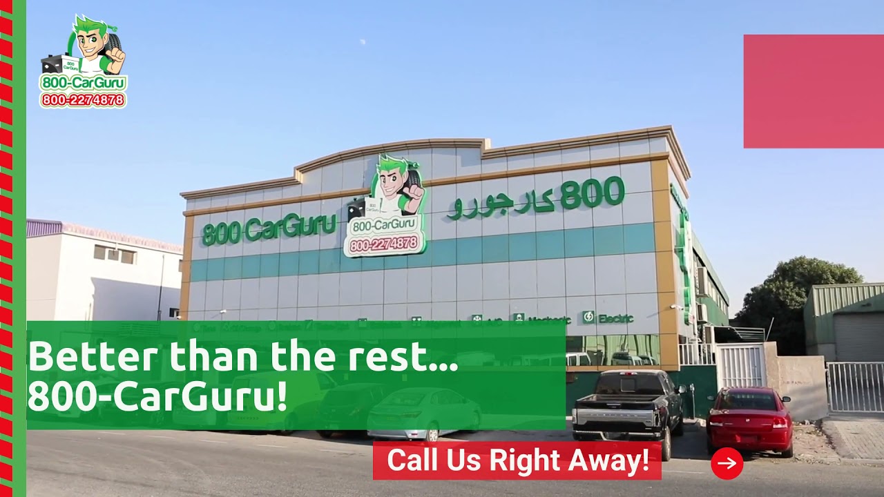 800 Car Guru | CarGuru | UAE's Largest Car Repair & Service Centre