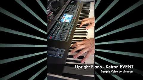 Upright Piano - Sample Voice on Ketron EVENT by almatom