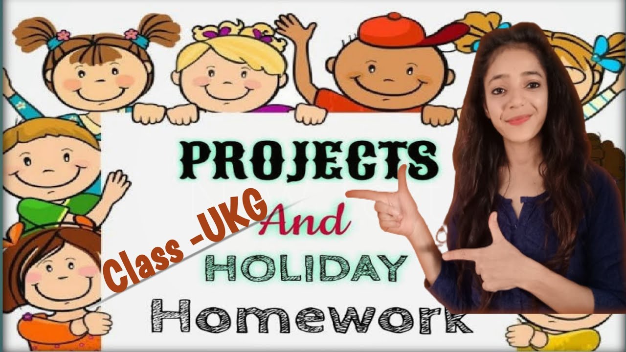 ukg student holiday homework for ukg class