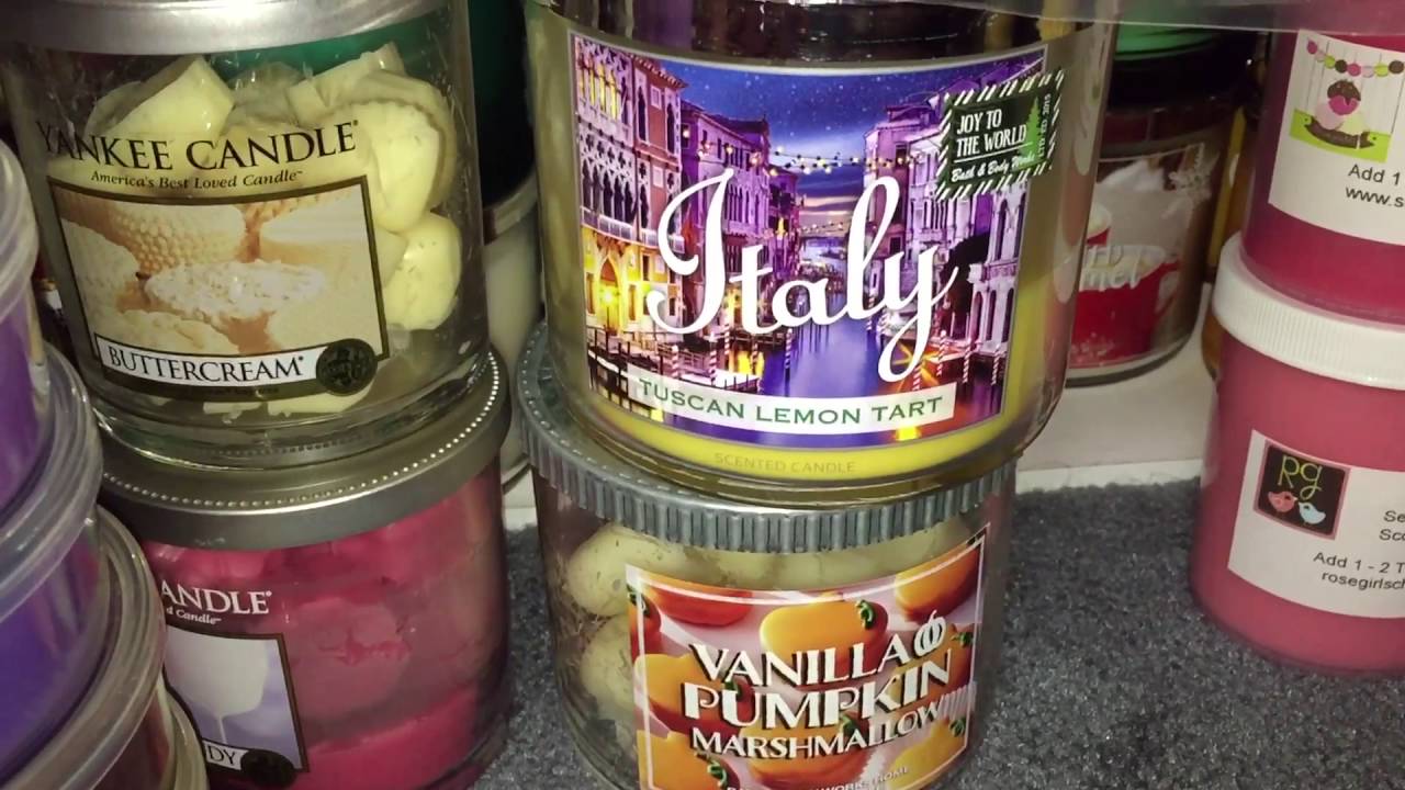 Candle Collection Part 9 Wax Melts Part A YouTube
