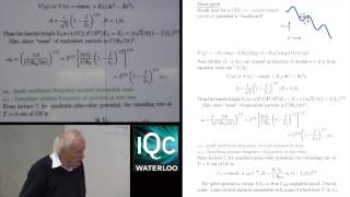 The Physics of Superconducting Devices - Anthony Leggett - Lecture #9 - 2014