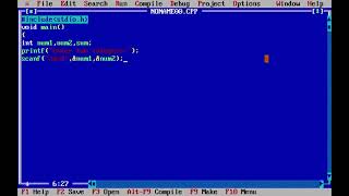 c  code| |addition of two integers