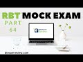 Pass the RBT® Exam | RBT® Practice Exam - Full Mock RBT® Exam Review [Part 64]