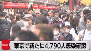 東京都で4,790人感染（2022年10月12日）