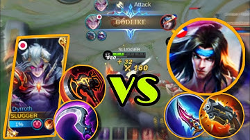 DYRROTH GAMEPLAY ~ HOW TO DESTROY BADANG IN SIDE LANE USING DYRROTH + BUILD ~ RTC ML GAMEPLAY
