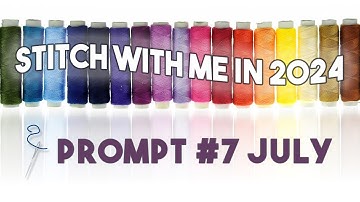 Slow Stitching Tutorial | Stitch with Me 2024 Fabric Workshop Prompt 7 | Snippet Roll Workshop