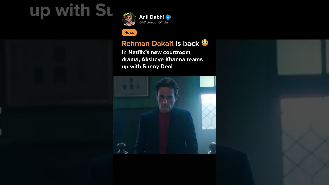 Rehman Dakait Is BACK 😳 Akshaye Khanna Shocks Fans! 