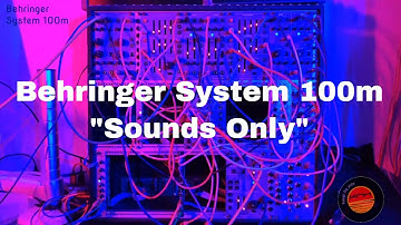 Behringer System 100m Review - Sounds Only! (See also full French Review published on Sept.17th)