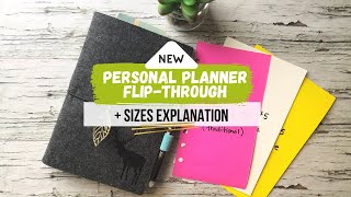 NEW Personal Planner Flip-Through │Personal Size Ring Planner │Personal Insert Sizes Explained