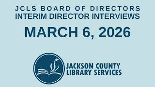 Jcls Board Of Directors Interim Executive Director Candidate Interviews