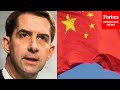 Tom Cotton discusses threat China poses to Taiwan