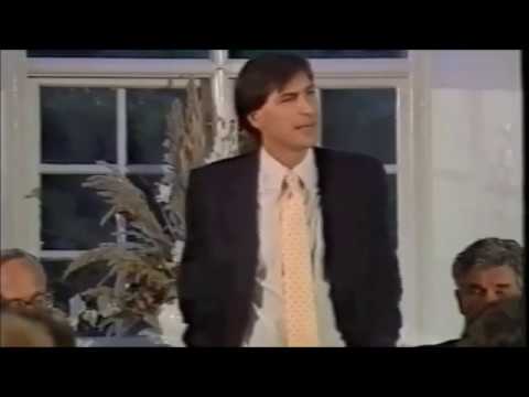 Steve Jobs visit at Lund University in 1985