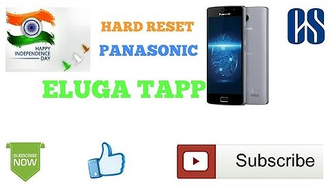 PANASONIC ELUGA TAPP HARD/PATTERN RESET