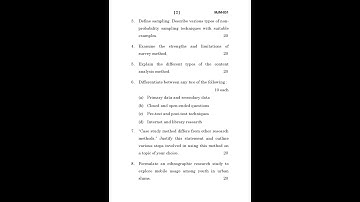 MJM - 031   December 2022 Question Paper