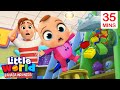 Hati Hati Jangan Tersandung, Baby John! | Kartun Anak | Little World Bahasa Indonesia