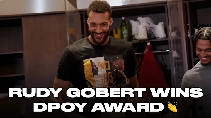Utah Jazz Surprise Rudy Gobert With DPOY Trophy | NBA on TNT - DayDayNews