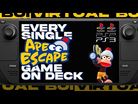 Reviewing Every APE ESCAPE Game on Steam Deck