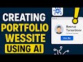 I Let AI Build My Portfolio Website... And The Result SHOCKED Me 🤯 | Coding website using only AI