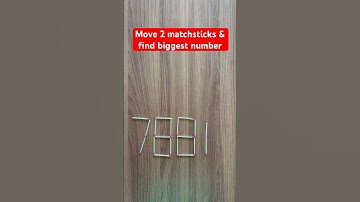 Find biggest possible number #shorts #viral #trending #shortsfeed #puzzle #viralvideo  #shortvideo