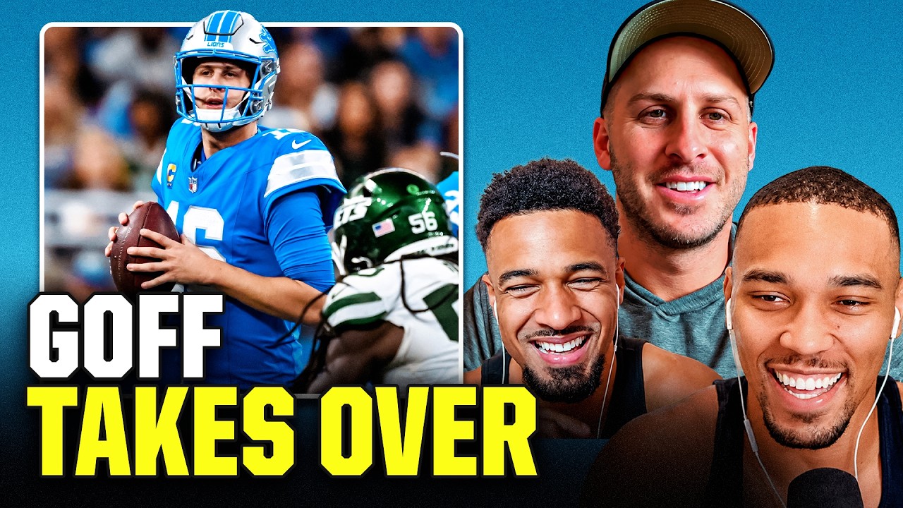 Jared Goff Takes Over Our Podcast & Interviews Us